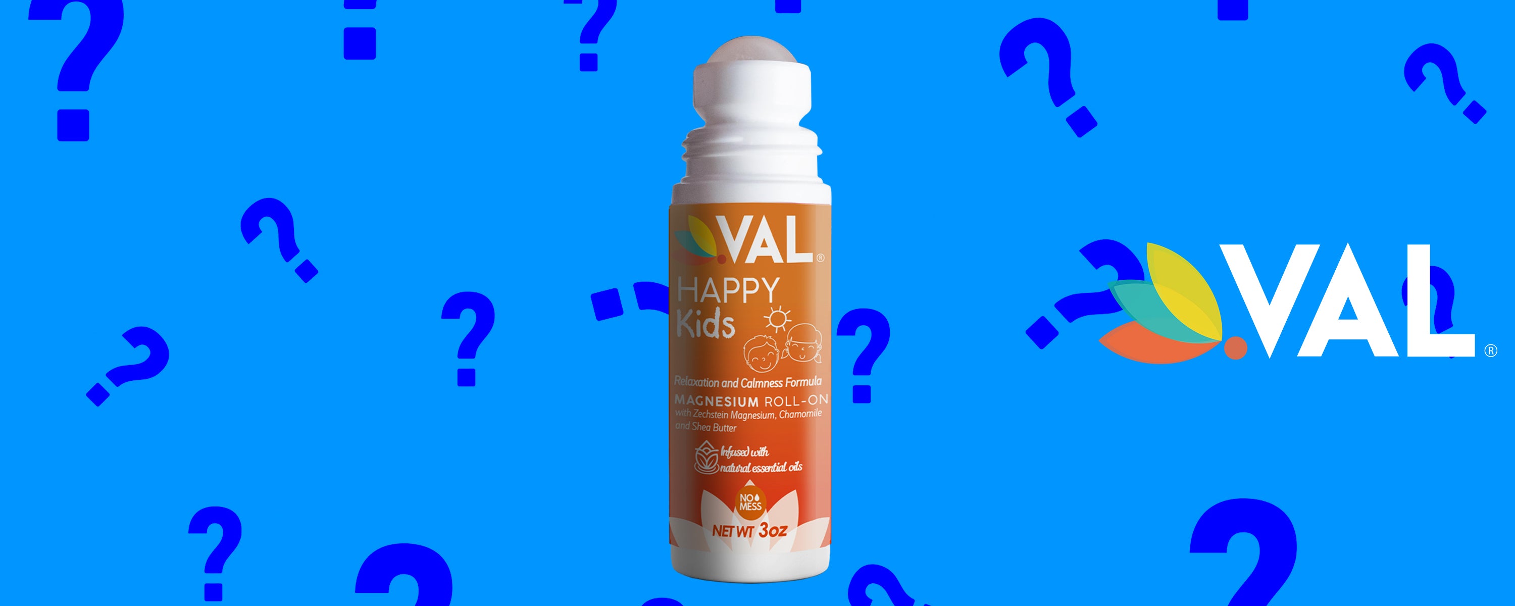Preguntas y Respuestas acerca del Rollon de Magnesio para niños Happy Kids VAL