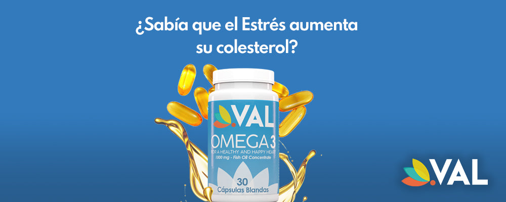 Sabías que el estrés aumenta tu colesterol?