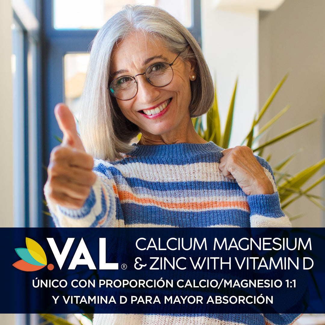 CALCIO, MAGNESIO Y ZINC + VITAMINA D