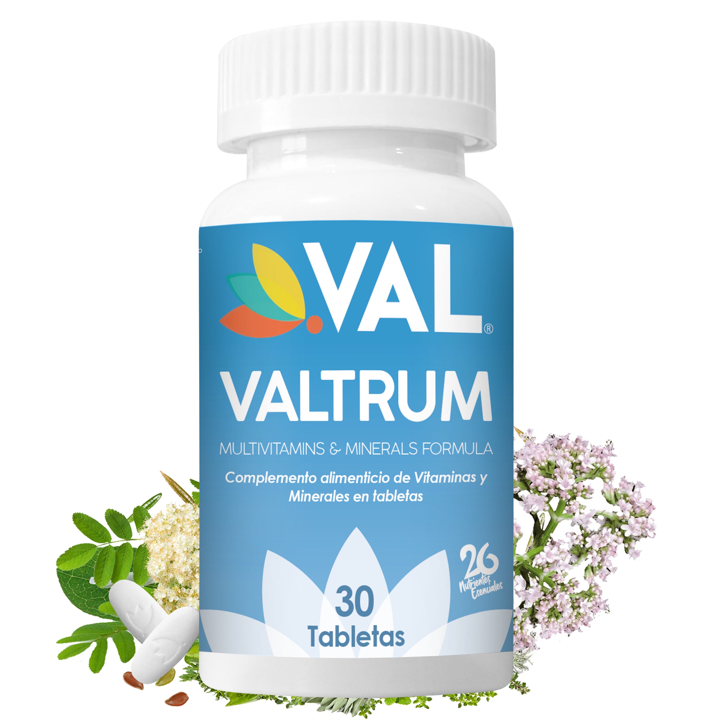 VALTRUM MULTIVITAMINAS Y MINERALES CON MAGNESIO