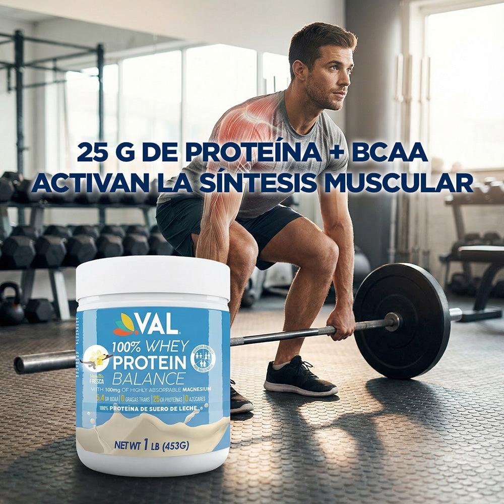 WHEY PROTEIN BALANCE VAINILLA CON MAGNESIO