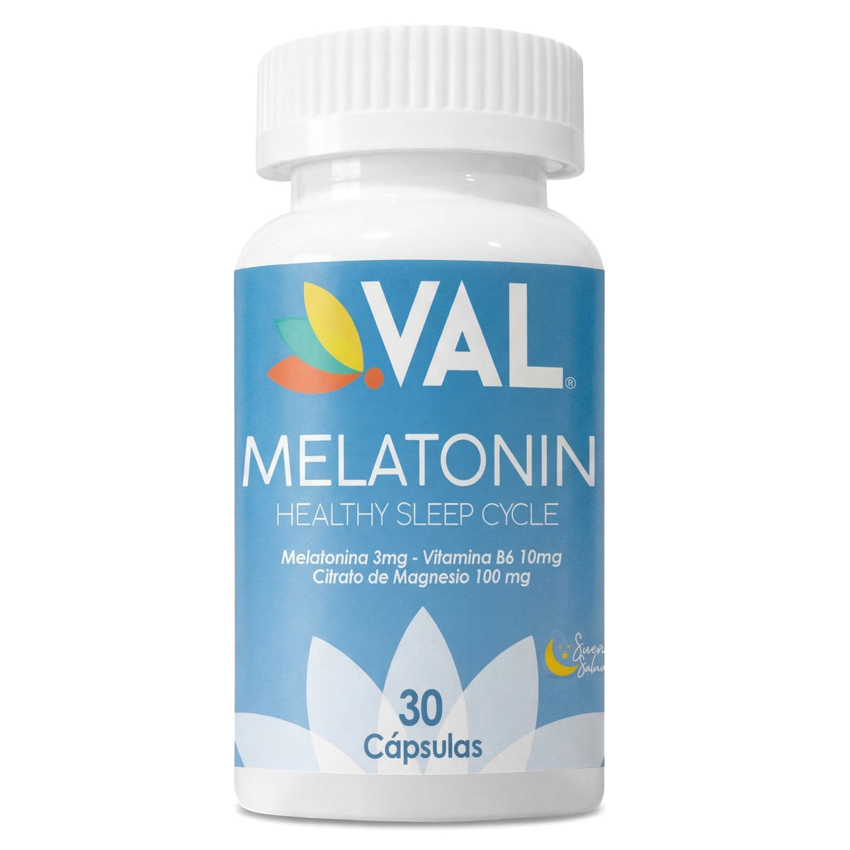 MELATONINA CON VITAMINA B6 Y CITRATO DE MAGNESIO
