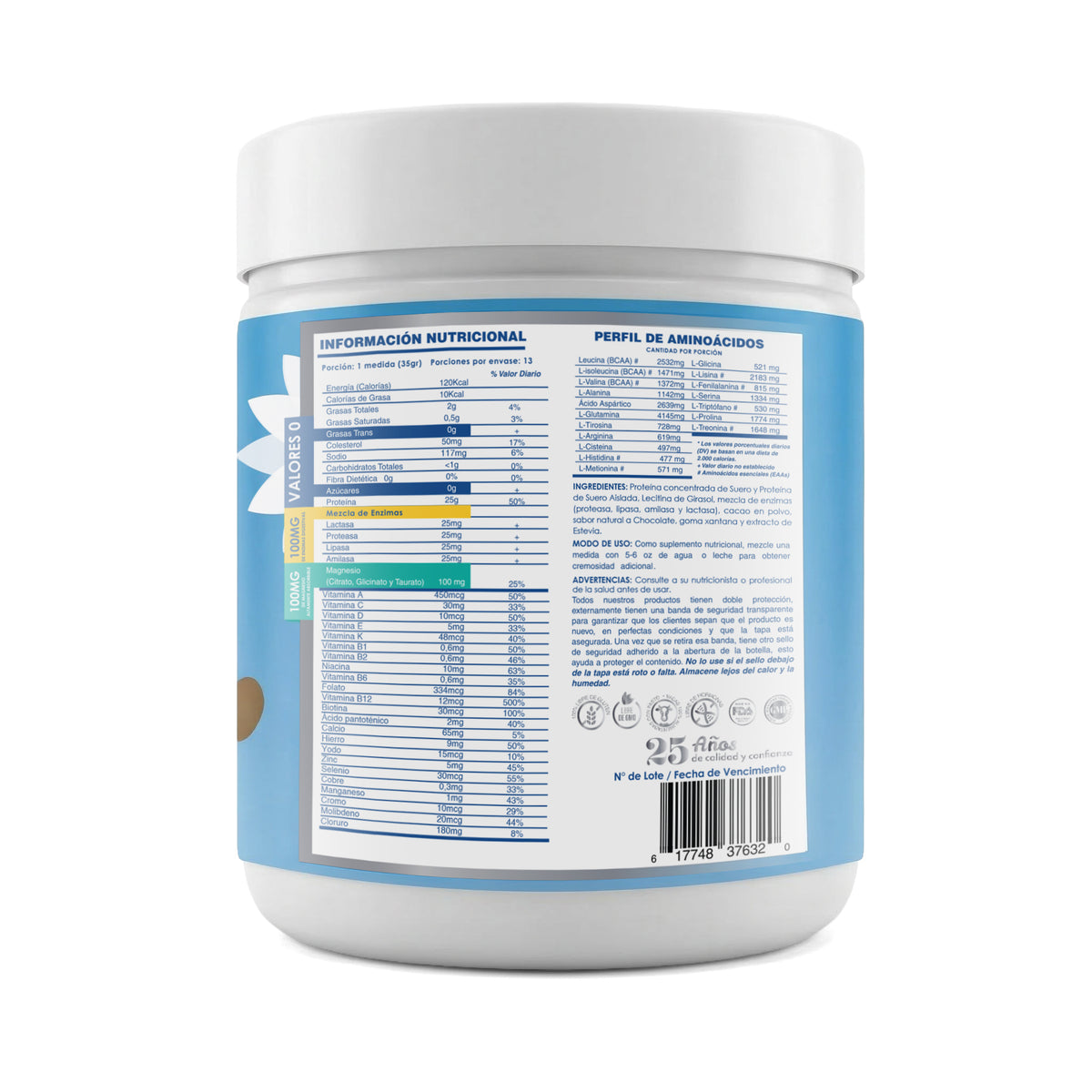 WHEY PROTEIN BALANCE CHOCOLATE CON MAGNESIO