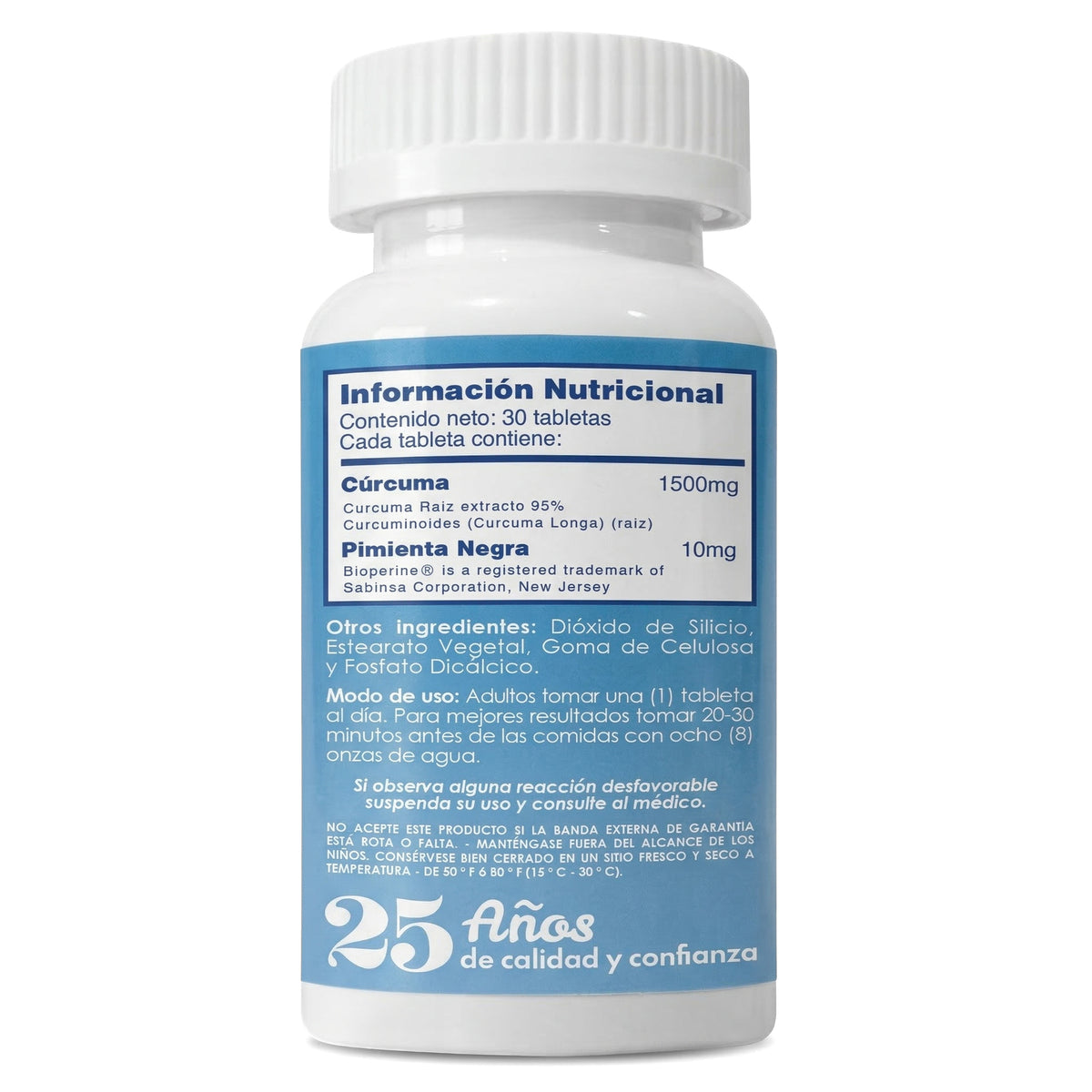 TURMERIC & BIOPERINE (CURCUMA )