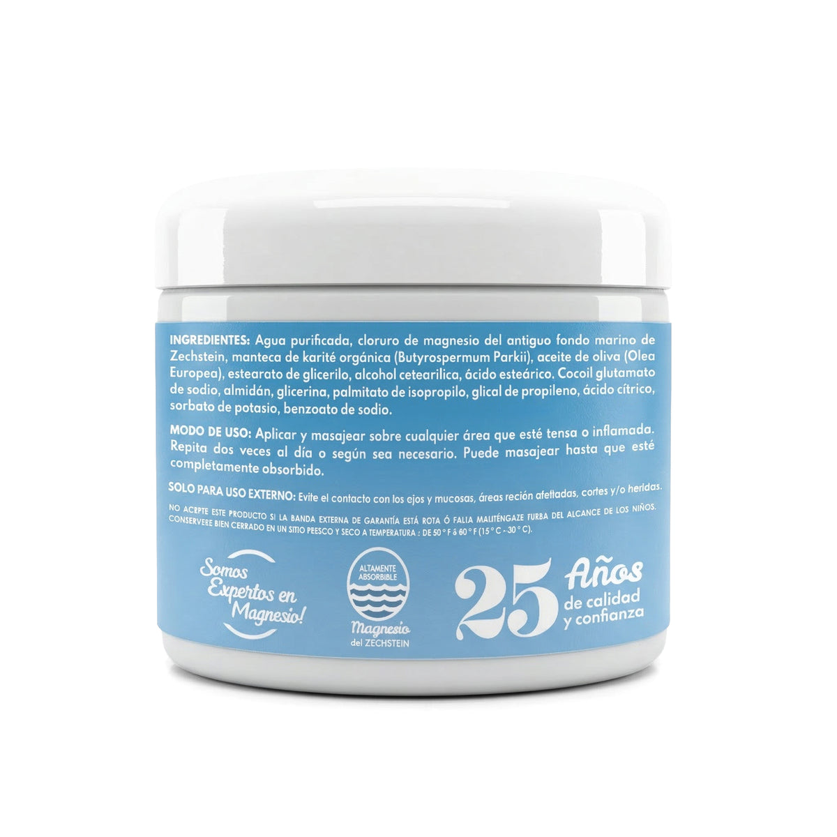 CREMA DE MAGNESIO TRANSDERMAL