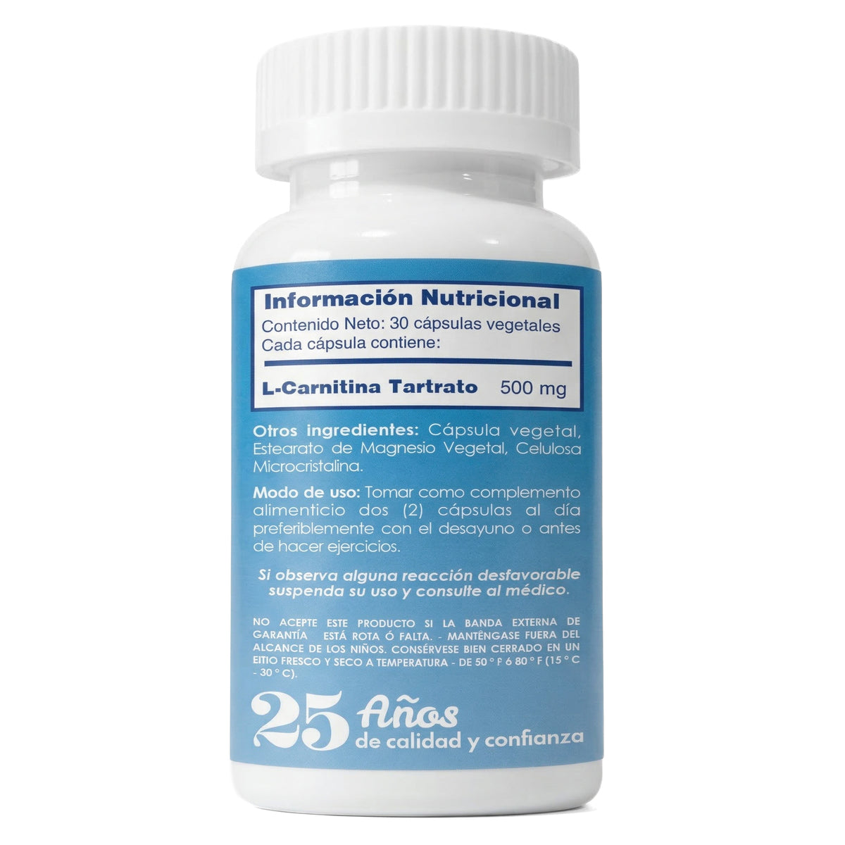 L-CARNITINA 500MG