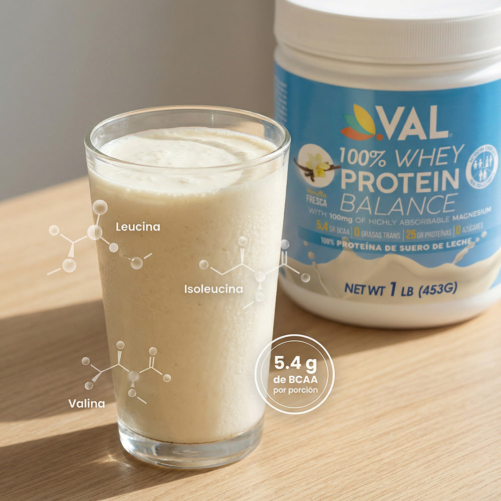 WHEY PROTEIN BALANCE VAINILLA CON MAGNESIO