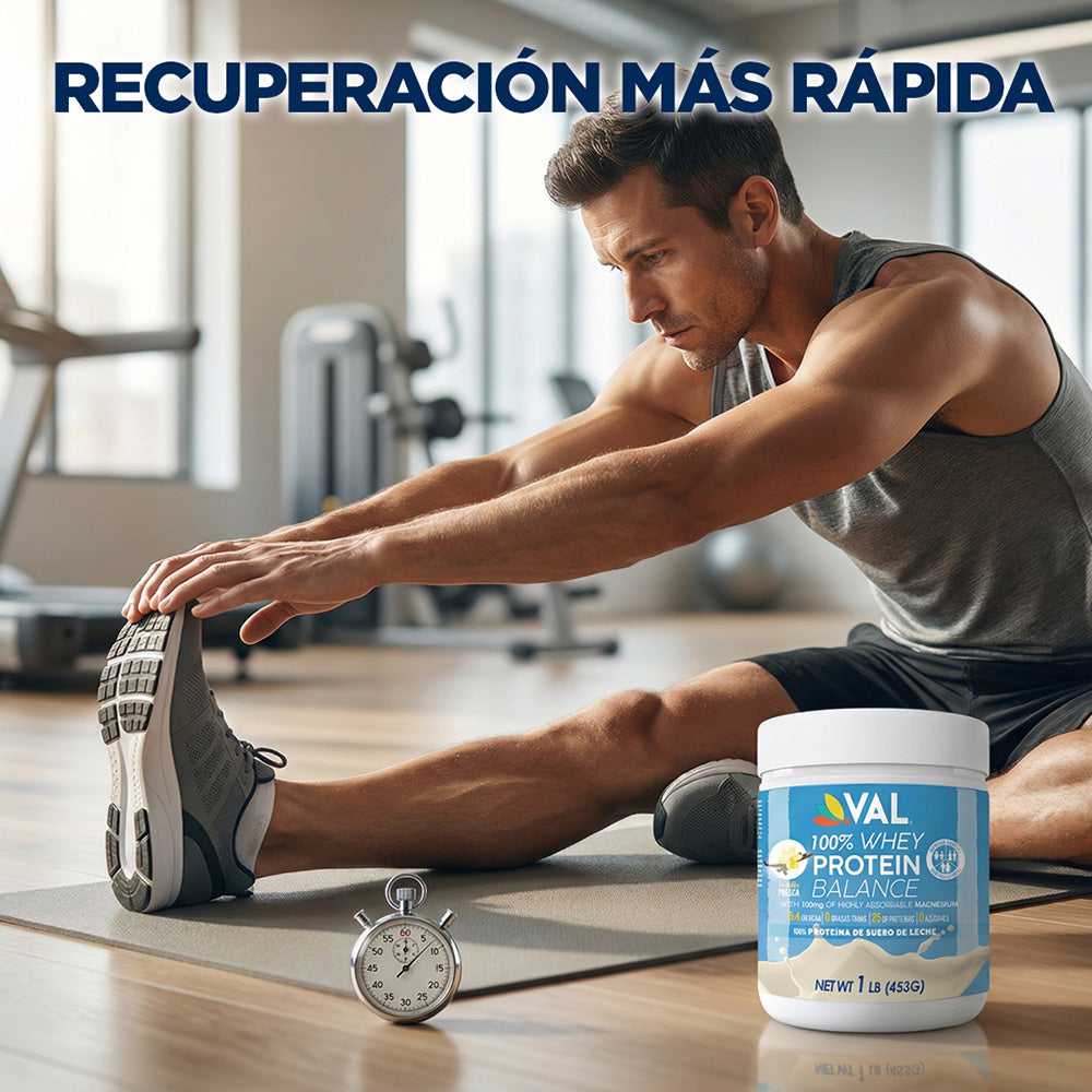 WHEY PROTEIN BALANCE VAINILLA CON MAGNESIO